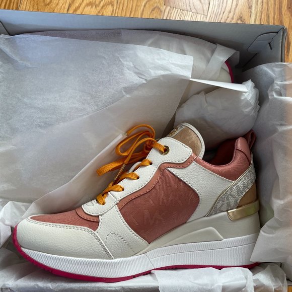 Mixed-Media Trainer Sneaker from MICHAEL MICHAEL KORS - Picture 7 of 9